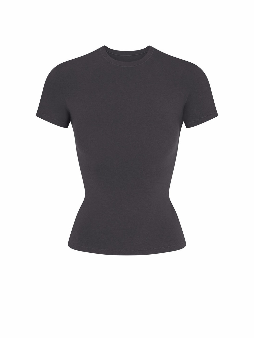 NWT Skims Cotton Jersey T-Shirt XS in Soot